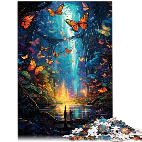 Puzzle für Erwachsene 1000 Teile EIN Schmetterlings-Denkspiel 50 x 75 cm Geschenke für Freunde und Familie für Teenager ab 14 Jahren Puzzle für Erwachsene 1000 Teile EIN Schmetterlings-Denkspiel 50 x 75 cm Geschenke für Freunde und Familie für Teenager ab 14 Jahren von DLBHSG