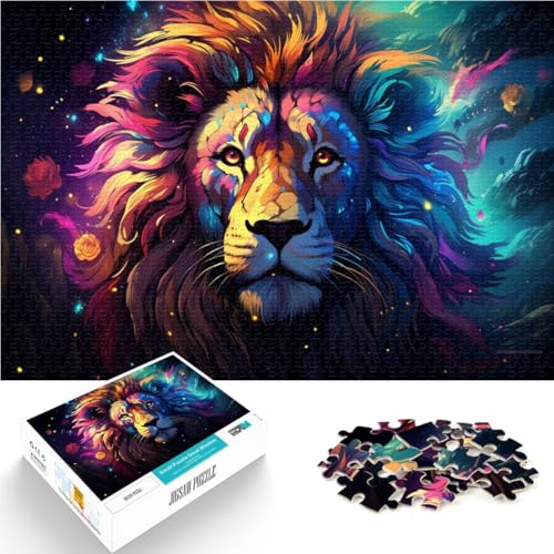 Puzzle für Erwachsene Fantasie-Löwe Puzzle mit 1000 Teilen für Erwachsene und Kinder50x75cm Holzpuzzle Lernspiel für Erwachsene und Kinder Puzzle für Erwachsene Fantasie-Löwe Puzzle mit 1000 Teilen für Erwachsene und Kinder50x75cm Holzpuzzle Lernspiel für Erwachsene und Kinder von DLBHSG