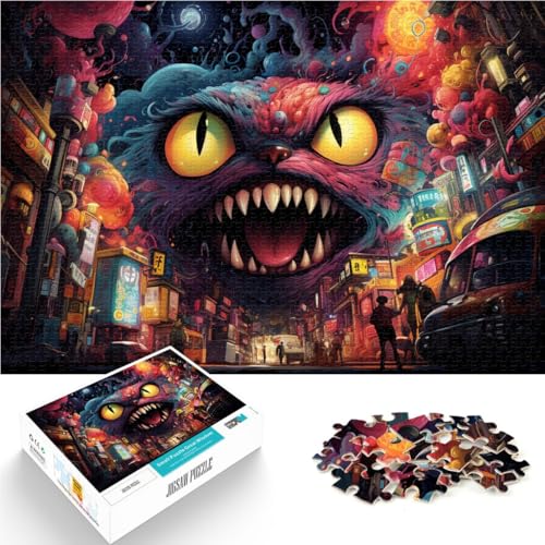 Puzzle für Erwachsene Fantasy-Fuchs 1000-teiliges Puzzle für Erwachsene 19,7 x 29,5 Zoll Holzpuzzle Weihnachts- und Geburtstagsgeschenke für Erwachsene und Kinder ab 14 Jahren von DLBHSG