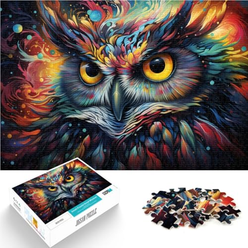 Puzzle für Erwachsene Fantasy-Ziegenkunst 1000-teiliges Puzzle für Erwachsene 49,7 x 75,4 cm Holzpuzzle Spielzeug Denkspiel für Erwachsene und Kinder ab 14 Jahren von DLBHSG