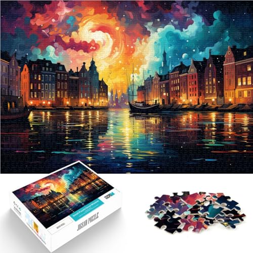 Puzzle für Erwachsene Gitarre 1000 Teile Puzzlespiel 19,7 x 29,5 Zoll Holzpuzzle Familienunterhaltungsspielzeug für Erwachsene und Kinder ab 14 Jahren von DLBHSG