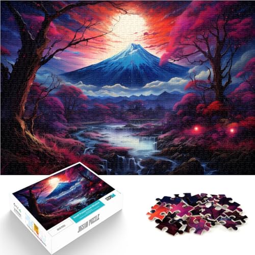 Puzzle für Erwachsene Kunstmonster 1000-teiliges Puzzle 19,7 x 29,5 Zoll Holzpuzzle Wanddekoration für Erwachsene und Kinder ab 14 Jahren von DLBHSG