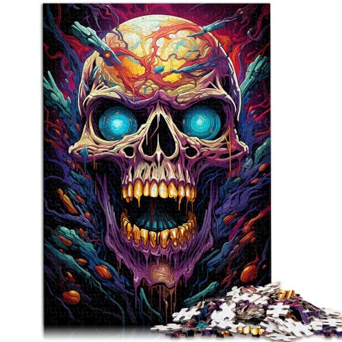 Puzzle für Erwachsene Malen Tier Orang-Utan 1000 Teile Puzzle für Erwachsene Geschenke 19,7 x 29,5 Zoll Holzpuzzle anspruchsvolles Spiel Geschenke von DLBHSG