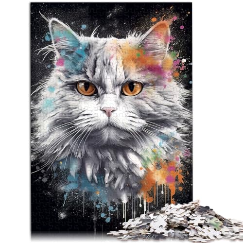 Puzzle für Erwachsene 1000 Teile Perserkatzenmalerei Lernspiele Heimdekorationspuzzle 50 x 75 cm einzigartige Heimdekoration und Geschenke Puzzle für Erwachsene 1000 Teile Perserkatzenmalerei Lernspiele Heimdekorationspuzzle 50 x 75 cm einzigartige Heimdekoration und Geschenke von DLBHSG