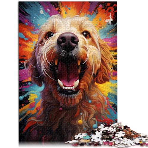 1000-teiliges Puzzle für Erwachsene Pudel Malen Entspannungsspiele 50 x 75 cm ganze Familie für Teenager ab 14 Jahren 1000-teiliges Puzzle für Erwachsene Pudel Malen Entspannungsspiele 50 x 75 cm ganze Familie für Teenager ab 14 Jahren von DLBHSG