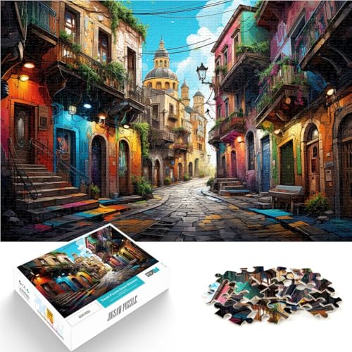 Puzzle für Erwachsene 1000 Teile historisches Zentrum von Napur Spielzeug Denkspiel 50 x 75 cm Geburtstagsgeschenk Geschenke Wandkunst für Teenager ab 14 Jahren von DLBHSG