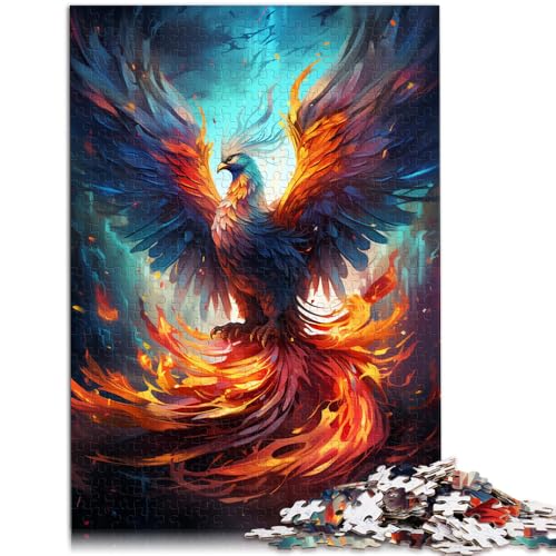 Puzzle für Erwachsene 1000 Teile mysteriöses Fantasy-Phönix-Quizspiel 50 x 75 cm einzigartige Heimdekoration und Geschenke für Teenager ab 14 Jahren von DLBHSG