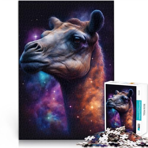 1000-teiliges Puzzle für Erwachsene „Galaxy Camel Space“ Lernspielzeug 50 x 75 cm ganze Familie 1000-teiliges Puzzle für Erwachsene „Galaxy Camel Space“ Lernspielzeug 50 x 75 cm ganze Familie von DLBHSG