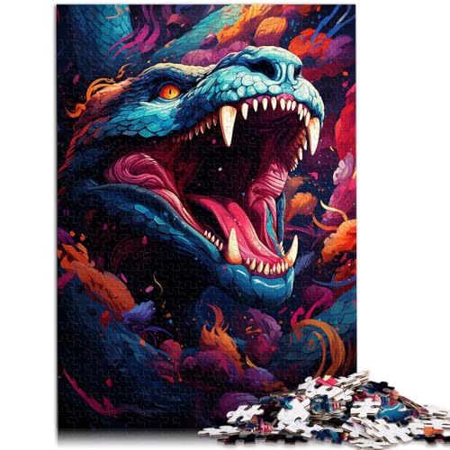Puzzle für Erwachsene Sonnenblumen bei Nacht 1000 Teile 49,7 x 75,4 cm Holzpuzzle Lernspiel für Erwachsene und Kinder ab 14 Jahren von DLBHSG