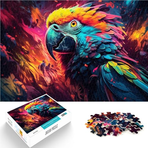 Puzzle 1000 Teile für Erwachsene Papagei Puzzle 50x75cm ganze Familie für 14-Jährige Puzzle 1000 Teile für Erwachsene Papagei Puzzle 50x75cm ganze Familie für 14-Jährige von DLBHSG