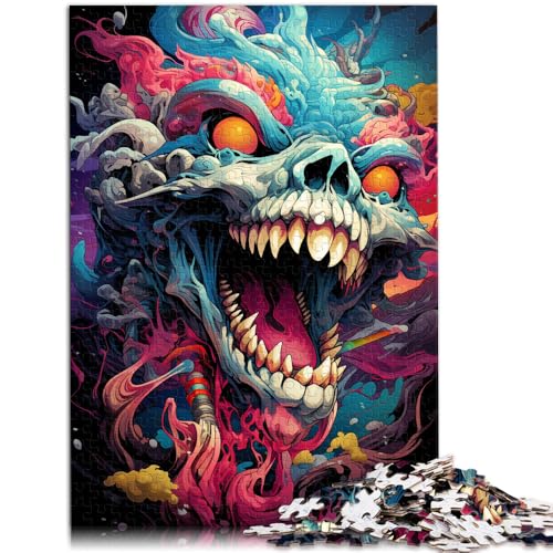 Puzzle für Erwachsene Weltraum-Mechanische Katze 1000 Teile Puzzle für Erwachsene 49,7 x 74,4 cm Holzpuzzle Spielzeug Denkspiel für Erwachsene und Kinder von DLBHSG