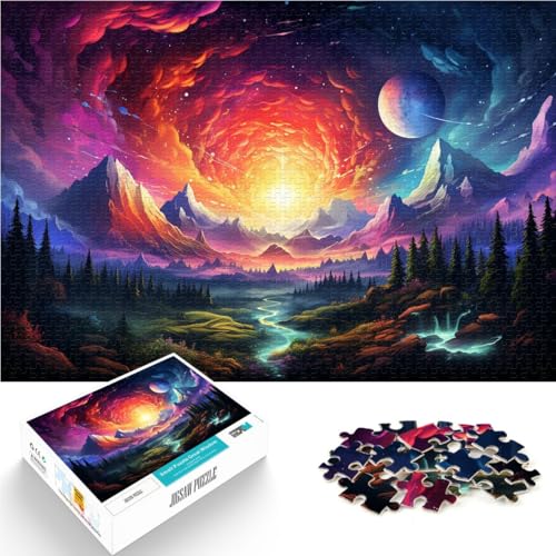 Puzzle für Erwachsene 1000 Teile Nachthimmel. Das Puzzle 50 x 75 cm ganze Familie ab 14 Jahren. Puzzle für Erwachsene 1000 Teile Nachthimmel. Das Puzzle 50 x 75 cm ganze Familie ab 14 Jahren. von DLBHSG