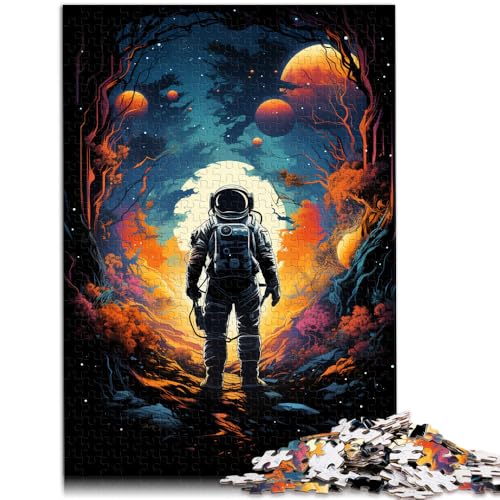 Puzzle für Erwachsene mit 1000 Teilen, Galaxie-Einhorn-Spielzeug, Denkspiel, 50 x 75 cm, anspruchsvoll zu vervollständigen, Aber lustig und humorvoll, für 14-Jährige von DLBHSG