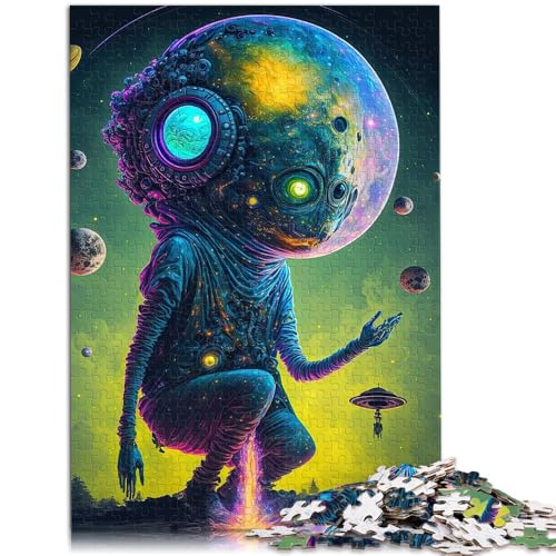 Puzzle für Erwachsene mit 1000 Teilen Alien-Monster Spielzeug Denkspiel 26 x 38 cm Künstlersammlung bildende Kunst für Teenager ab 14 Jahren Puzzle für Erwachsene mit 1000 Teilen Alien-Monster Spielzeug Denkspiel 26 x 38 cm Künstlersammlung bildende Kunst für Teenager ab 14 Jahren von DLBHSG