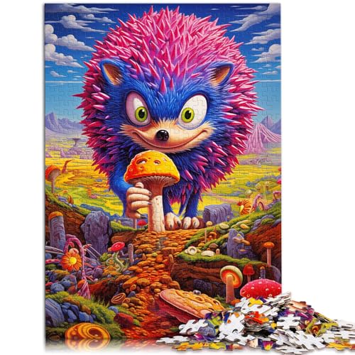 Puzzle für Erwachsene mit 1000 Teilen Art Hedgehog Denkspiel 26 x 38 cm ganze Familie für Teenager ab 14 Jahren Puzzle für Erwachsene mit 1000 Teilen Art Hedgehog Denkspiel 26 x 38 cm ganze Familie für Teenager ab 14 Jahren von DLBHSG