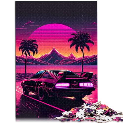 Puzzle für Erwachsene mit 1000 Teilen Auto Sonnenuntergang Denkspiel 26 x 38 cm Spaß für Zuhause Geburtstagsgeschenk Reisegeschenk Puzzle für Erwachsene mit 1000 Teilen Auto Sonnenuntergang Denkspiel 26 x 38 cm Spaß für Zuhause Geburtstagsgeschenk Reisegeschenk von DLBHSG