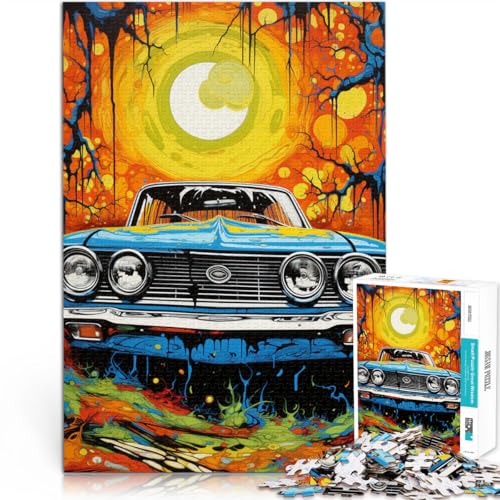 Puzzle für Erwachsene mit 1000 Teilen Coole Sportwagen Puzzle-Kunstwerk 50 x 75 cm Geschenke für Freunde und Familie für Teenager ab 14 Jahren von DLBHSG