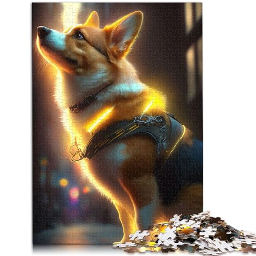 Puzzle für Erwachsene mit 1000 Teilen Corgi-Hund für Familienspaß 50 x 75 cm Familienspiel zum Stressabbau schwierige Herausforderung für 14-Jährige Puzzle für Erwachsene mit 1000 Teilen Corgi-Hund für Familienspaß 50 x 75 cm Familienspiel zum Stressabbau schwierige Herausforderung für 14-Jährige von DLBHSG