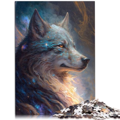 Puzzle für Erwachsene mit 1000 Teilen Cosmic Wolf Denkspiel 26 x 38 cm anspruchsvolles Spiel und Familienspiel geeignet für Jugendliche ab 14 Jahren Puzzle für Erwachsene mit 1000 Teilen Cosmic Wolf Denkspiel 26 x 38 cm anspruchsvolles Spiel und Familienspiel geeignet für Jugendliche ab 14 Jahren von DLBHSG