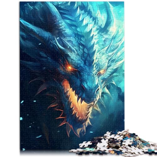 Puzzle für Erwachsene mit 1000 Teilen Drachen-EIS-Spielzeug Denkspiel 26 x 38 cm einzigartige Heimdekoration und Geschenke für Teenager ab 14 Jahren Puzzle für Erwachsene mit 1000 Teilen Drachen-EIS-Spielzeug Denkspiel 26 x 38 cm einzigartige Heimdekoration und Geschenke für Teenager ab 14 Jahren von DLBHSG