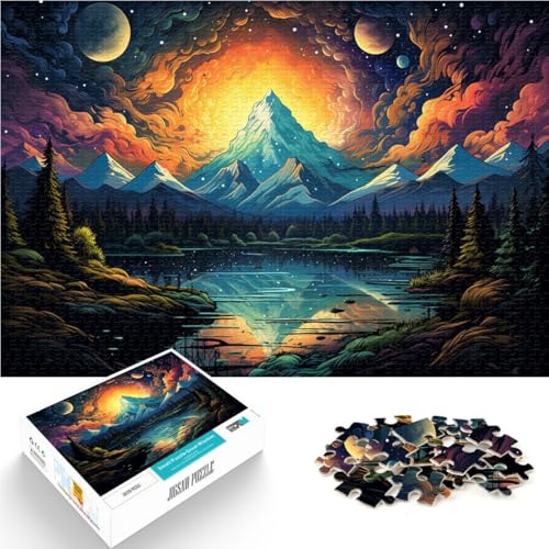 Puzzle für Erwachsene mit 1000 Teilen Fantasie-Landschaft schöne Lernherausforderung 26 x 38 cm anspruchsvolles Spiel und Familienspiel Puzzle für Erwachsene mit 1000 Teilen Fantasie-Landschaft schöne Lernherausforderung 26 x 38 cm anspruchsvolles Spiel und Familienspiel von DLBHSG