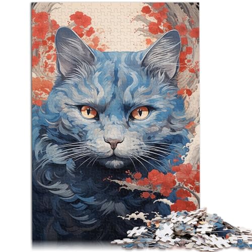 Puzzle für Erwachsene mit 1000 Teilen Kunstkatze Denkspiel 50 x 75 cm Spaß für Zuhause Geburtstagsgeschenk Reisegeschenk Puzzle für Erwachsene mit 1000 Teilen Kunstkatze Denkspiel 50 x 75 cm Spaß für Zuhause Geburtstagsgeschenk Reisegeschenk von DLBHSG