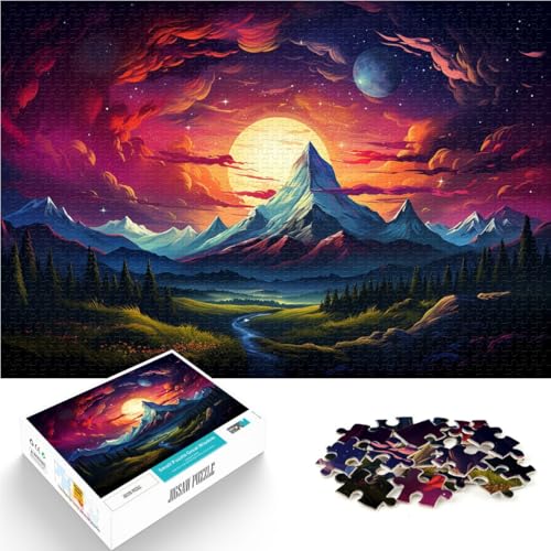 Puzzle für Erwachsene mit 1000 Teilen Landschaft unter dem Planeten Denkspiel 26 x 38 cm Künstlersammlung Bildende Kunst für Teenager ab 14 Jahren Puzzle für Erwachsene mit 1000 Teilen Landschaft unter dem Planeten Denkspiel 26 x 38 cm Künstlersammlung Bildende Kunst für Teenager ab 14 Jahren von DLBHSG