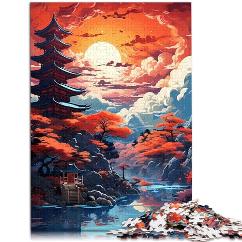 Puzzle für Erwachsene mit 1000 Teilen Landschaftskunst Japan Denkspiel 50 x 75 cm geeignet als Schreibtischdekoration für Teenager ab 14 Jahren Puzzle für Erwachsene mit 1000 Teilen Landschaftskunst Japan Denkspiel 50 x 75 cm geeignet als Schreibtischdekoration für Teenager ab 14 Jahren von DLBHSG