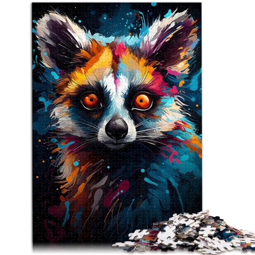 Puzzle für Erwachsene mit 1000 Teilen Lemur Denkspiel 50 x 75 cm anspruchsvoll Aber lustig und humorvoll für 14-Jährige Puzzle für Erwachsene mit 1000 Teilen Lemur Denkspiel 50 x 75 cm anspruchsvoll Aber lustig und humorvoll für 14-Jährige von DLBHSG