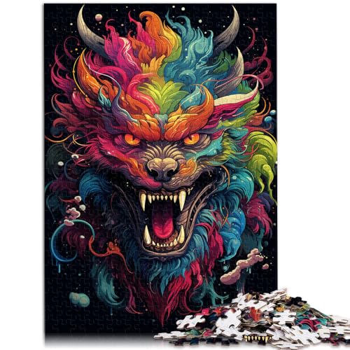 Puzzle für Erwachsene mit 1000 Teilen Monster Präzisionsschnitt 26 x 38 cm. Helfen Sie dem Gehirn süchtig machendes Spielzeug zu trainieren und Geduld zu fördern Puzzle für Erwachsene mit 1000 Teilen Monster Präzisionsschnitt 26 x 38 cm. Helfen Sie dem Gehirn süchtig machendes Spielzeug zu trainieren und Geduld zu fördern von DLBHSG
