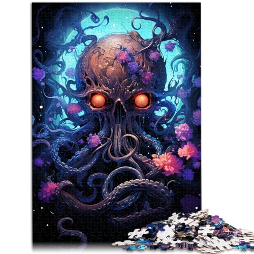 Puzzle für Erwachsene mit 1000 Teilen Oktopus-Kunst Lernspielzeug 50 x 75 cm mit passendem Poster und Quizblatt Puzzle für Erwachsene mit 1000 Teilen Oktopus-Kunst Lernspielzeug 50 x 75 cm mit passendem Poster und Quizblatt von DLBHSG