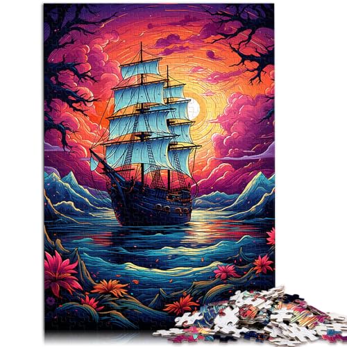 Puzzle für Erwachsene mit 1000 Teilen Piratenschiff Denkspiel 50 x 75 cm Herausforderung für die Gehirnintelligenz süchtig machendes Spielzeug für Teenager ab 14 Jahren Puzzle für Erwachsene mit 1000 Teilen Piratenschiff Denkspiel 50 x 75 cm Herausforderung für die Gehirnintelligenz süchtig machendes Spielzeug für Teenager ab 14 Jahren von DLBHSG