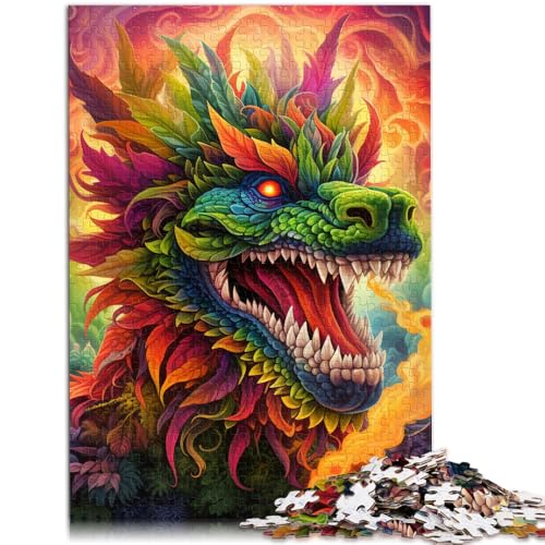 Puzzle für Erwachsene mit 1000 Teilen Psychedelic Art Dragon Denkspiel 26 x 38 cm. Fördert die Liebe zwischen Paaren für Kinder ab 14 Jahren Puzzle für Erwachsene mit 1000 Teilen Psychedelic Art Dragon Denkspiel 26 x 38 cm. Fördert die Liebe zwischen Paaren für Kinder ab 14 Jahren von DLBHSG