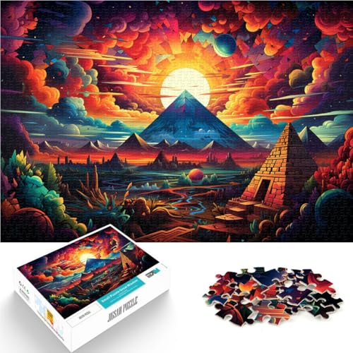 Puzzle für Erwachsene mit 1000 Teilen Pyramidenmalerei lustiges Familienpuzzle 50 x 75 cm stärkt die Liebe zwischen Paaren für Teenager ab 14 Jahren Puzzle für Erwachsene mit 1000 Teilen Pyramidenmalerei lustiges Familienpuzzle 50 x 75 cm stärkt die Liebe zwischen Paaren für Teenager ab 14 Jahren von DLBHSG