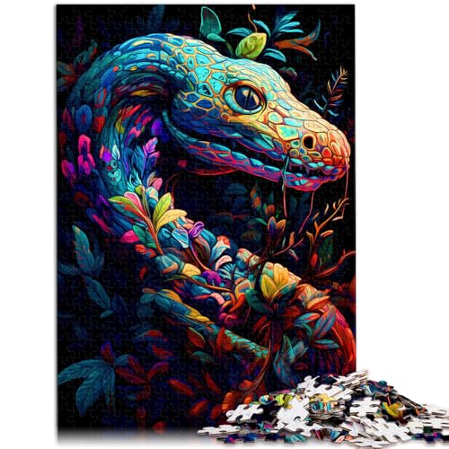 Puzzle für Erwachsene mit 1000 Teilen Schlangen-Denkspiel für 50 x 75 cm ganze Familie für 14-Jährige Puzzle für Erwachsene mit 1000 Teilen Schlangen-Denkspiel für 50 x 75 cm ganze Familie für 14-Jährige von DLBHSG