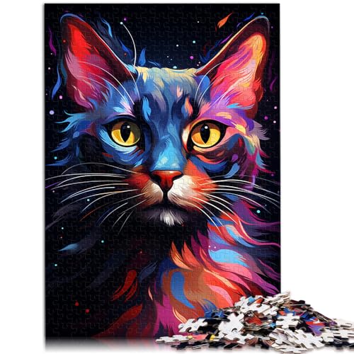 Puzzle für Erwachsene mit 1000 Teilen Siamkatze unmögliches Puzzle 50 x 75 cm Familienspiel zum Stressabbau schwierige Herausforderung für Teenager ab 14 Jahren von DLBHSG