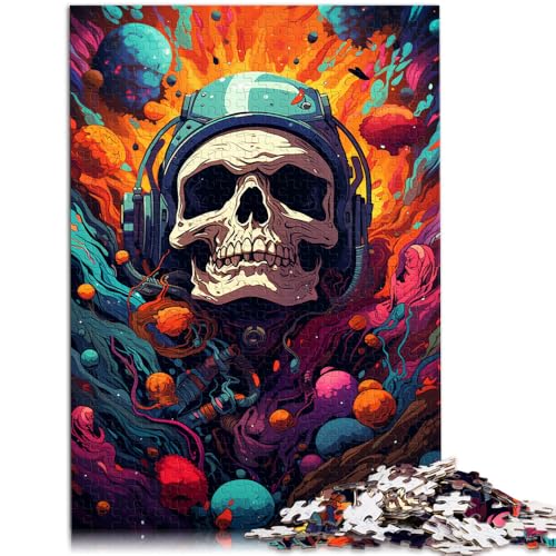 Puzzle für Erwachsene mit 1000 Teilen Skelett-Astronauten Denkspiel 26 x 38 cm Geburtstagsgeschenk Geschenke Wandkunst für 14-Jährige Puzzle für Erwachsene mit 1000 Teilen Skelett-Astronauten Denkspiel 26 x 38 cm Geburtstagsgeschenk Geschenke Wandkunst für 14-Jährige von DLBHSG