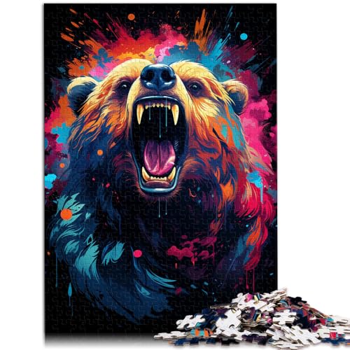 Puzzle für Erwachsene mit 1000 Teilen Tier-Bär Denkspiel 50 x 75 cm ganze Familie für 14-Jährige Puzzle für Erwachsene mit 1000 Teilen Tier-Bär Denkspiel 50 x 75 cm ganze Familie für 14-Jährige von DLBHSG