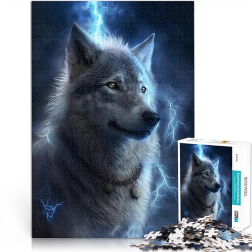 Puzzle für Erwachsene mit 1000 Teilen Tiernebel Wolf Spielzeug Denkspiel 26 x 38 cm anspruchsvolles Spiel und Familienspiel für Teenager ab 14 Jahren Puzzle für Erwachsene mit 1000 Teilen Tiernebel Wolf Spielzeug Denkspiel 26 x 38 cm anspruchsvolles Spiel und Familienspiel für Teenager ab 14 Jahren von DLBHSG