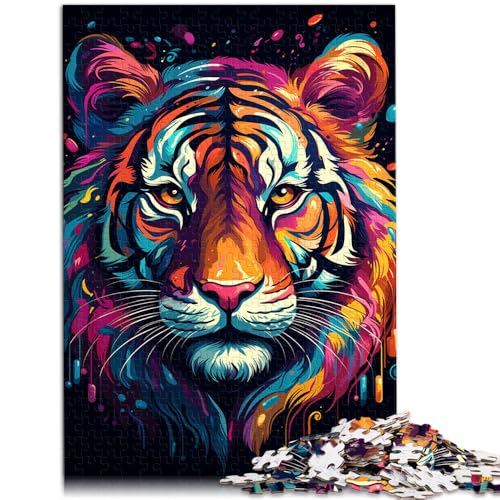 Puzzle für Erwachsene mit 1000 Teilen Tiger Denkspiel 26 x 38 cm ganze Familie für Teenager ab 14 Jahren Puzzle für Erwachsene mit 1000 Teilen Tiger Denkspiel 26 x 38 cm ganze Familie für Teenager ab 14 Jahren von DLBHSG