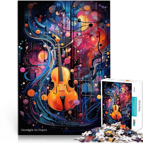Puzzle für Erwachsene mit 1000 Teilen Violinenkunst Denkspiel 26 x 38 cm ganze Familie für Teenager ab 14 Jahren Puzzle für Erwachsene mit 1000 Teilen Violinenkunst Denkspiel 26 x 38 cm ganze Familie für Teenager ab 14 Jahren von DLBHSG