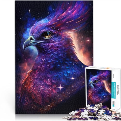 Puzzle für Erwachsene mit 1000 Teilen Vogel Phönix Weltraum dekomprimierendes intellektuelles Lernspielzeug 26 x 38 cm mit passendem Poster und Quizblatt Puzzle für Erwachsene mit 1000 Teilen Vogel Phönix Weltraum dekomprimierendes intellektuelles Lernspielzeug 26 x 38 cm mit passendem Poster und Quizblatt von DLBHSG