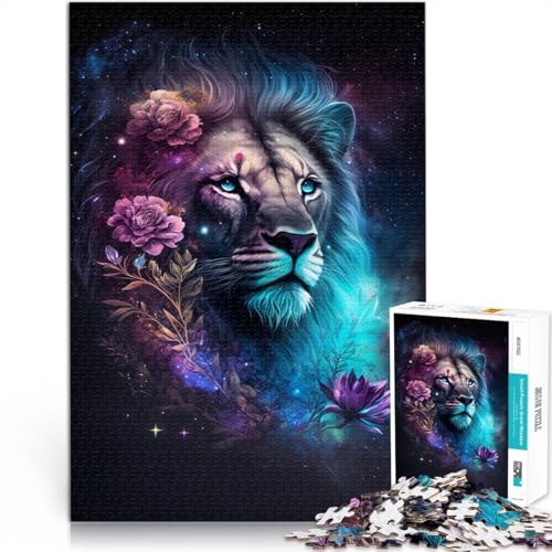 Puzzle für Erwachsene mit 1000 Teilen Weltraum-Löwe-Kunst Denkspiel 26 x 38 cm einzigartige Geburtstags- und Geschenkideen für Teenager ab 14 Jahren Puzzle für Erwachsene mit 1000 Teilen Weltraum-Löwe-Kunst Denkspiel 26 x 38 cm einzigartige Geburtstags- und Geschenkideen für Teenager ab 14 Jahren von DLBHSG