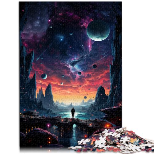 Puzzle für Erwachsene mit 1000 Teilen Weltraum-Spielzeug Denkspiel 26 x 38 cm jedes Teil ist einzigartig – anspruchsvolles Familienspiel für Teenager ab 14 Jahren von DLBHSG