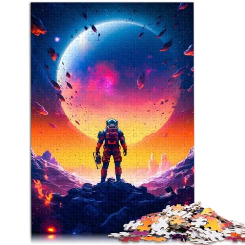 Puzzle für Erwachsene mit 1000 Teilen Weltraumabenteuer farbenfrohes Denkspiel für 50 x 75 cm tolles Geschenk für die ganze Familie Puzzle für Erwachsene mit 1000 Teilen Weltraumabenteuer farbenfrohes Denkspiel für 50 x 75 cm tolles Geschenk für die ganze Familie von DLBHSG