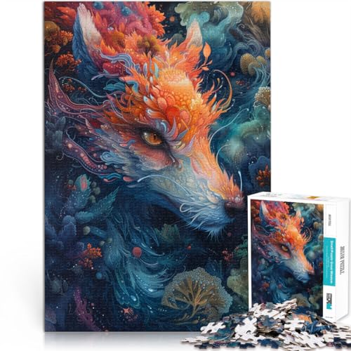 Puzzle für Erwachsene mit 1000 Teilen Wölfe Denkspiel 50 x 75 cm ganze Familie für Teenager ab 14 Jahren Puzzle für Erwachsene mit 1000 Teilen Wölfe Denkspiel 50 x 75 cm ganze Familie für Teenager ab 14 Jahren von DLBHSG