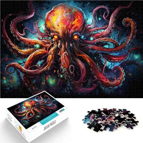 Puzzle für Erwachsene mit 1000 Teilen farbenfroher Sternenkrake Denkspiel 50 x 75 cm Geschenke für Freunde und Familie für 14-Jährige Puzzle für Erwachsene mit 1000 Teilen farbenfroher Sternenkrake Denkspiel 50 x 75 cm Geschenke für Freunde und Familie für 14-Jährige von DLBHSG