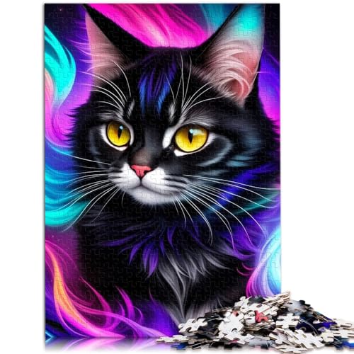 Puzzle für Erwachsene mit 1000 Teilen hübsches Katzenporträt Spielzeug Lernspiele Stressabbau 26 x 38 cm ganze Familie Puzzle für Erwachsene mit 1000 Teilen hübsches Katzenporträt Spielzeug Lernspiele Stressabbau 26 x 38 cm ganze Familie von DLBHSG