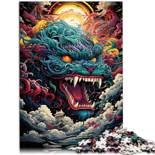 Puzzle für Erwachsene mit 1000 Teilen japanischer Drache Denkspiel 50 x 75 cm zum Stressabbau schwierige Herausforderung für Teenager ab 14 Jahren Puzzle für Erwachsene mit 1000 Teilen japanischer Drache Denkspiel 50 x 75 cm zum Stressabbau schwierige Herausforderung für Teenager ab 14 Jahren von DLBHSG