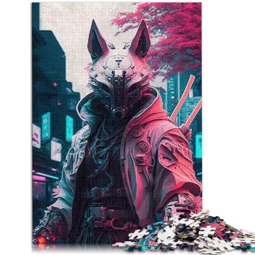 Puzzle für Erwachsene mit 1000 Teilen mechanischer Wolf Spielzeug Denkspiel 26 x 38 cm Künstlersammlung bildende Kunst für Jugendliche ab 14 Jahren von DLBHSG
